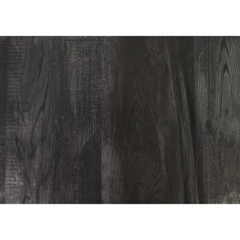 Meuble TV noir moderne en bois recyclé pour téléviseurs 55 pouces avec placards et étagères – 60,3 cm (H) x 149,9 cm (l) x 39,4 cm (P)