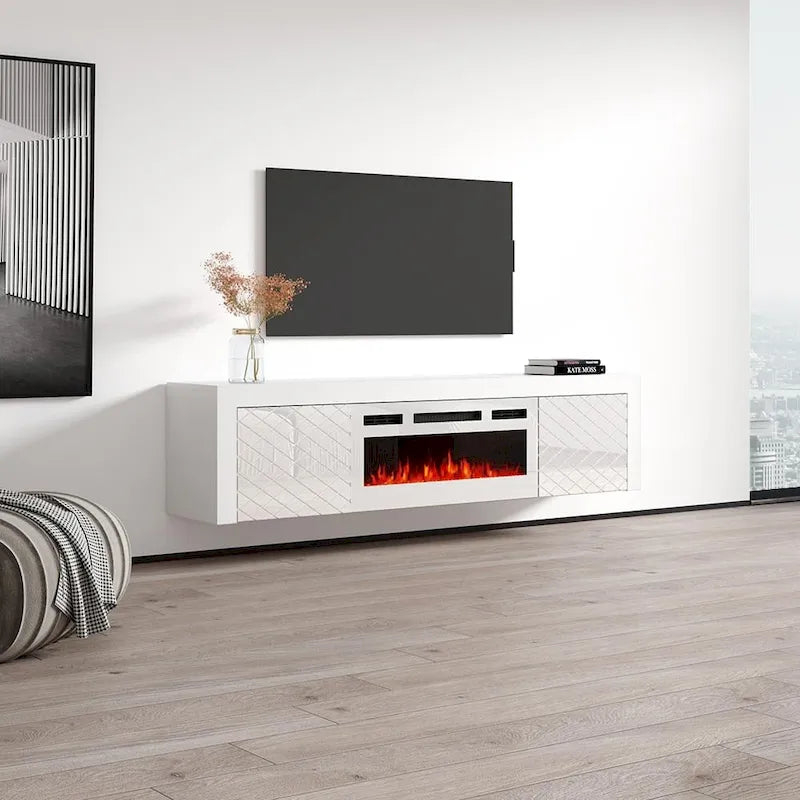 Electric Fireplace 71 TV Stand