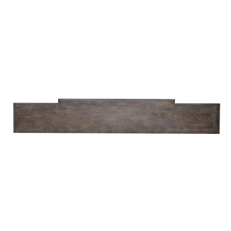 Antique White & Weathered Bark 72 Inch Hall Console Table