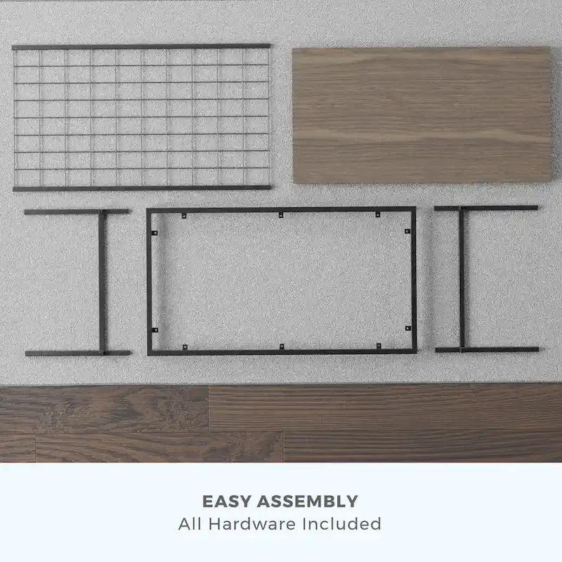 Wood and Metal Coffee and End Tables
