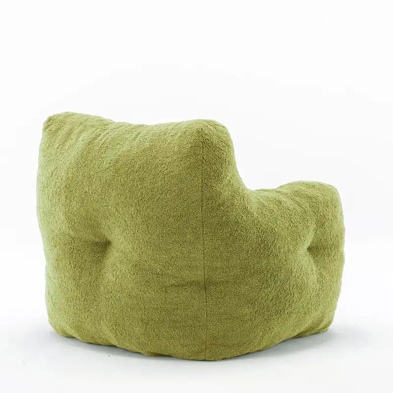 Fauteuil poire en fausse fourrure, canapé de sol pour salon, canapé paresseux de chambre à coucher