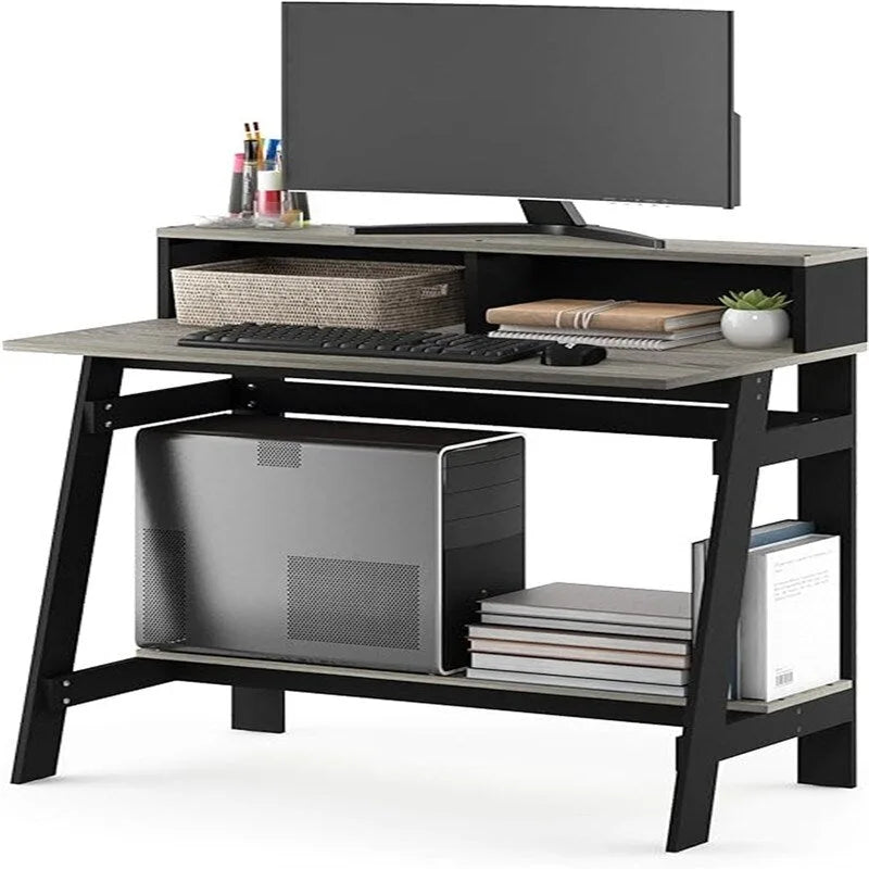Bureau d'ordinateur en A minimaliste
