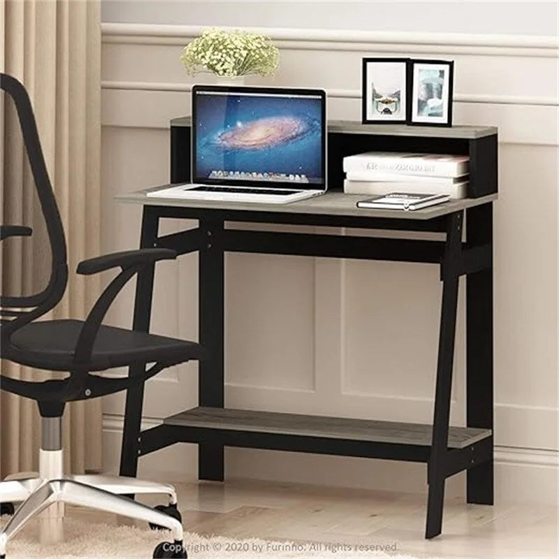 Bureau d'ordinateur en A minimaliste