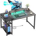 Bureau gaming de 39,4 po avec LED