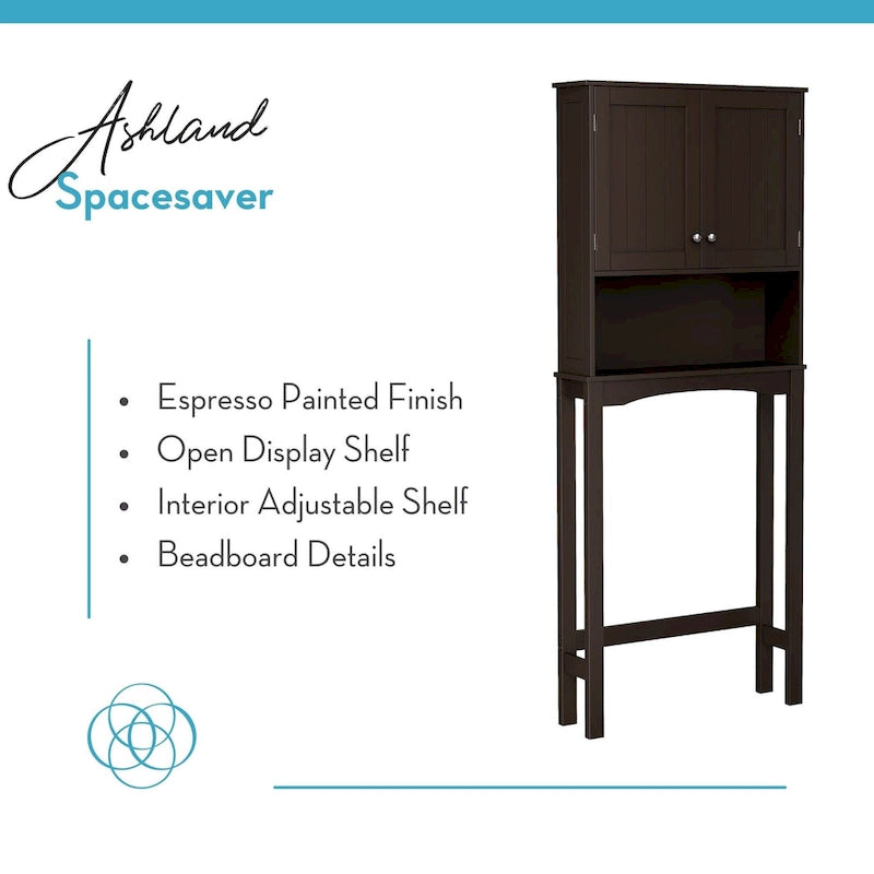 Armoire de toilette murale peu encombrante avec étagère réglable à installer au-dessus des toilettes
