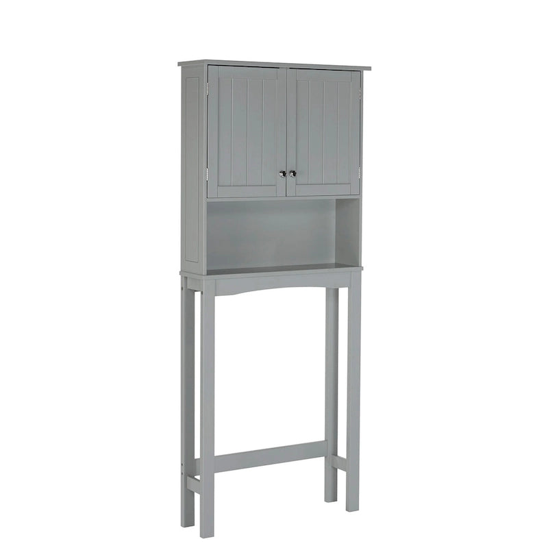Armoire de toilette murale peu encombrante avec étagère réglable à installer au-dessus des toilettes