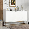 47.2 Buffet moderne 4 portes avec piètement en métal