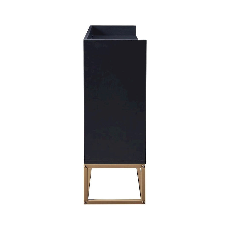 47.2 Buffet moderne 4 portes avec piètement en métal